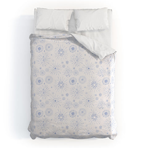 Pimlada Phuapradit Starlight blue Duvet Cover