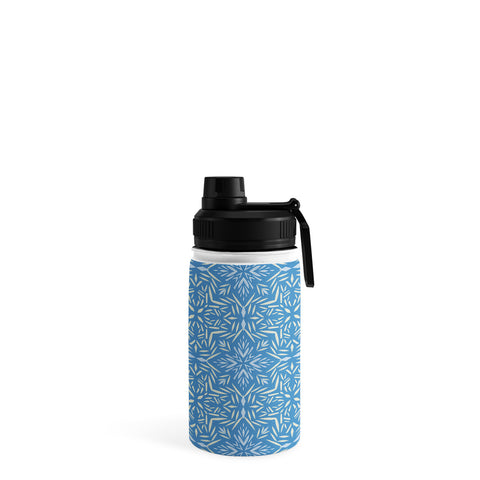 Pimlada Phuapradit Stella tiles blue Water Bottle
