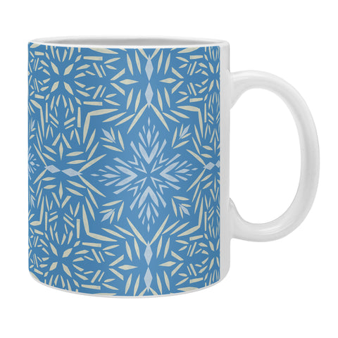 Pimlada Phuapradit Stella tiles blue Coffee Mug