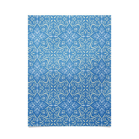 Pimlada Phuapradit Stella tiles blue Poster