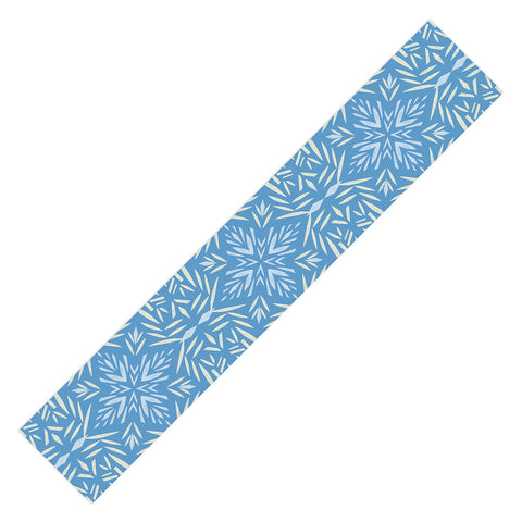 Pimlada Phuapradit Stella tiles blue Table Runner