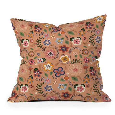 Pimlada Phuapradit Summer Field Outdoor Throw Pillow