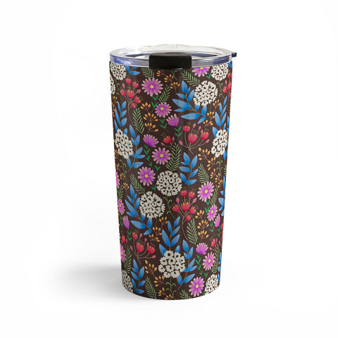 Pimlada Phuapradit Summer Nights Floral Travel Mug