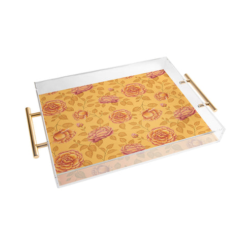 Pimlada Phuapradit Summer Rose Acrylic Tray