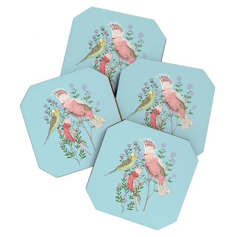 Pimlada Phuapradit The Three Birds Coaster Set