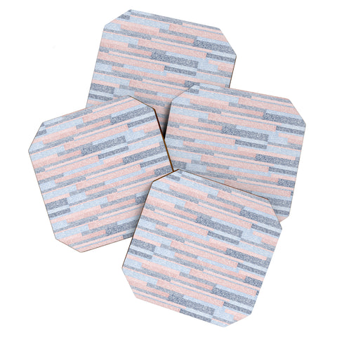 Pimlada Phuapradit Velveteen Stripes Coaster Set