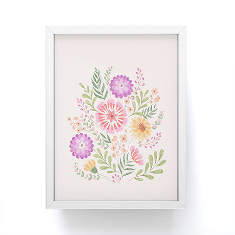 Pimlada Phuapradit Wild Bouquet 1 Framed Mini Art Print
