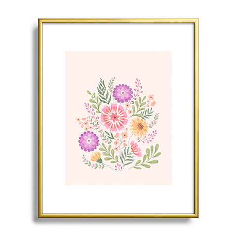 Pimlada Phuapradit Wild Bouquet 1 Metal Framed Art Print