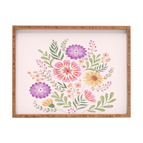 Pimlada Phuapradit Wild Bouquet 1 Rectangular Tray