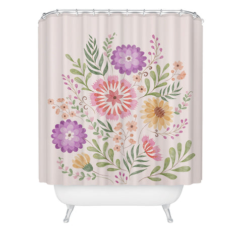 Pimlada Phuapradit Wild Bouquet 1 Shower Curtain