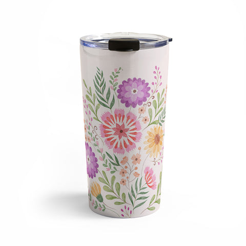 Pimlada Phuapradit Wild Bouquet 1 Travel Mug