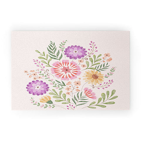Pimlada Phuapradit Wild Bouquet 1 Welcome Mat