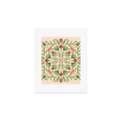 Pimlada Phuapradit Winter Foliage Baubles Art Print