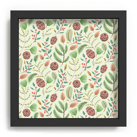 Pimlada Phuapradit Winter foliage pattern Recessed Framing Square