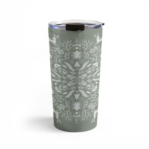 Pimlada Phuapradit Winter Forest 1 Travel Mug