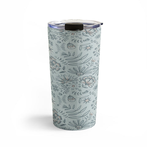 Pimlada Phuapradit Winter Petal Travel Mug