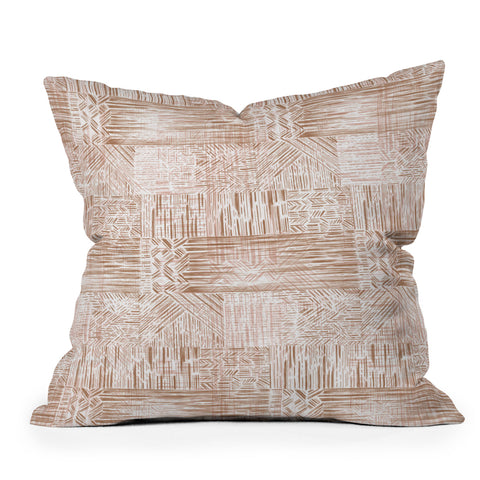Pimlada Phuapradit woven line Outdoor Throw Pillow