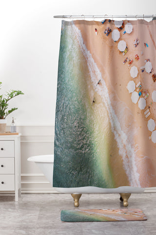 Pita Studios Badung Beach II Shower Curtain And Mat