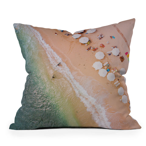 Pita Studios Badung Beach II Throw Pillow