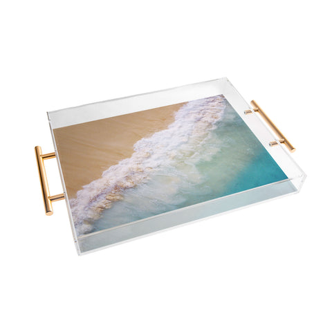 Pita Studios Dream Beach wave Acrylic Tray
