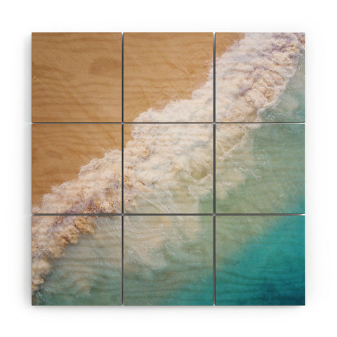 Pita Studios Dream Beach wave Wood Wall Mural