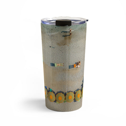 Pita Studios Retro colorful umbrellas Travel Mug