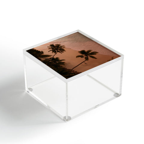 Pita Studios Seychelles Palm Sunset Acrylic Box