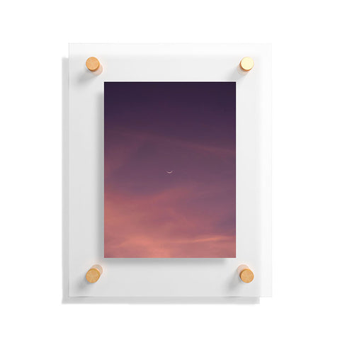 Pita Studios The Moon at dusk Floating Acrylic Print