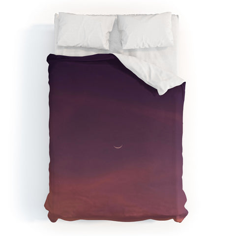 Pita Studios The Moon at dusk Duvet Cover