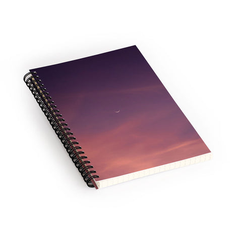Pita Studios The Moon at dusk Spiral Notebook