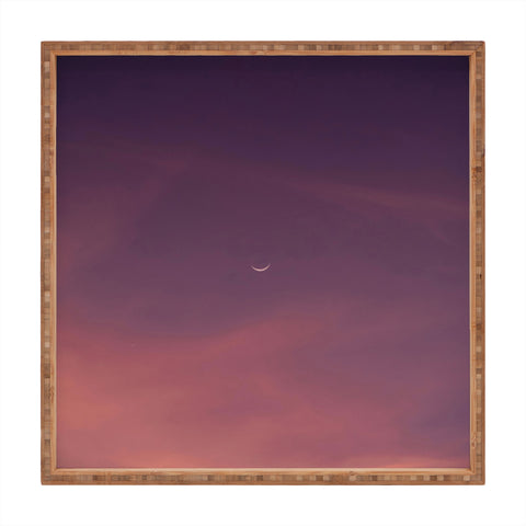 Pita Studios The Moon at dusk Square Tray