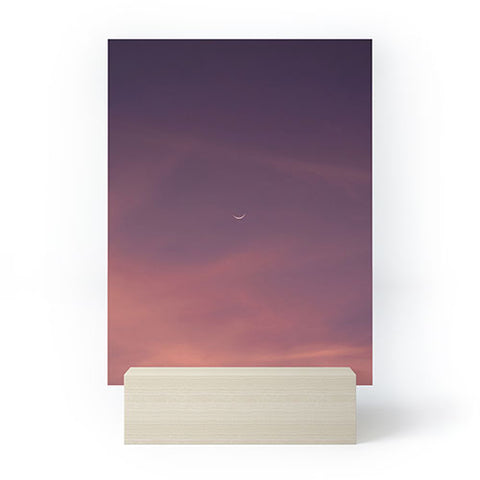 Pita Studios The Moon at dusk Mini Art Print