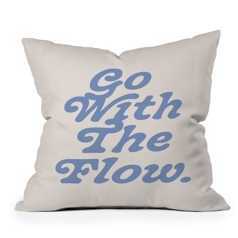 poiseparadise Go with the flow II Outdoor Throw Pillow