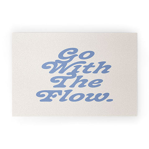 poiseparadise Go with the flow II Welcome Mat