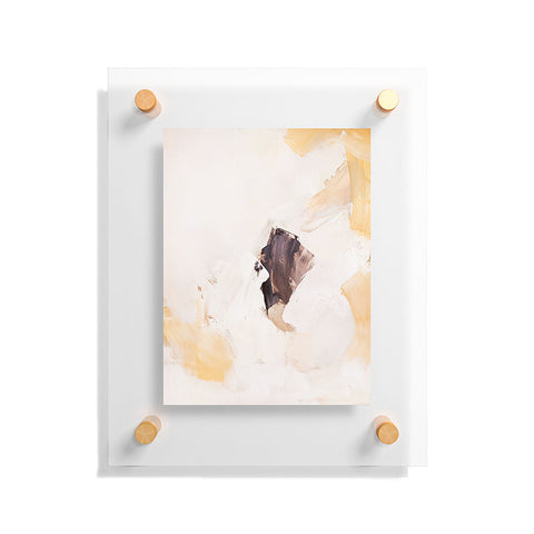 PrettyPainter Abstract Neutrals V1 Floating Acrylic Print