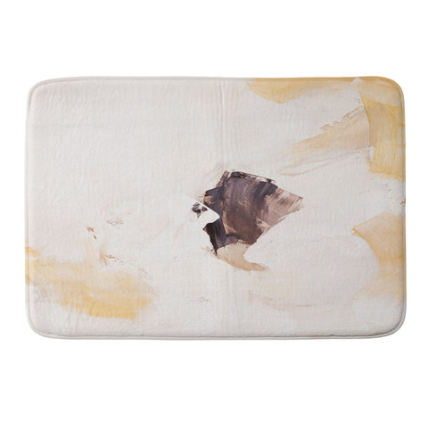 PrettyPainter Abstract Neutrals V1 Memory Foam Bath Mat