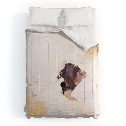 PrettyPainter Abstract Neutrals V1 Comforter