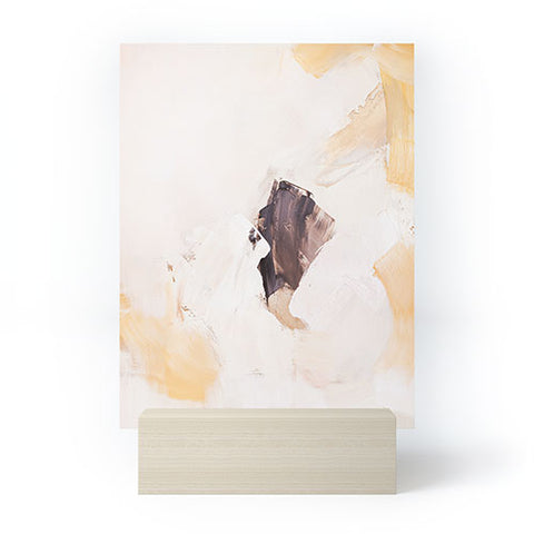 PrettyPainter Abstract Neutrals V1 Mini Art Print