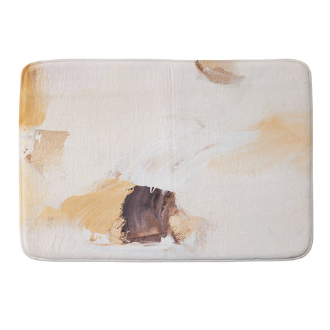 PrettyPainter Abstract Neutrals V2 Memory Foam Bath Mat
