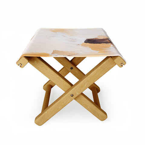 PrettyPainter Abstract Neutrals V2 Folding Stool