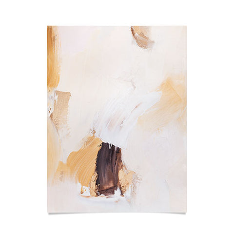 PrettyPainter Abstract Neutrals V2 Poster
