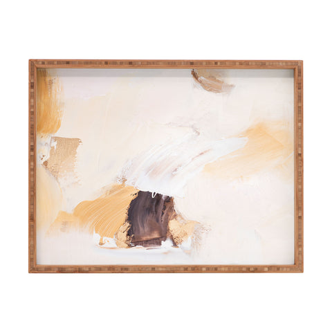 PrettyPainter Abstract Neutrals V2 Rectangular Tray