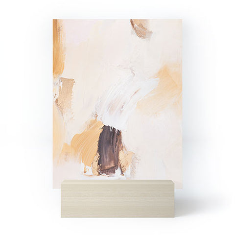 PrettyPainter Abstract Neutrals V2 Mini Art Print