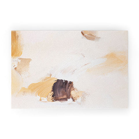 PrettyPainter Abstract Neutrals V2 Welcome Mat