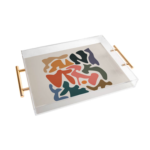 qooeea Cay Acrylic Tray