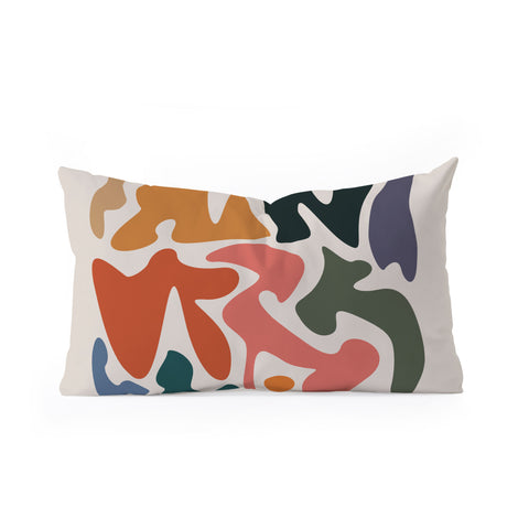 qooeea Cay Oblong Throw Pillow