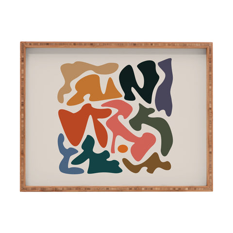 qooeea Cay Rectangular Tray