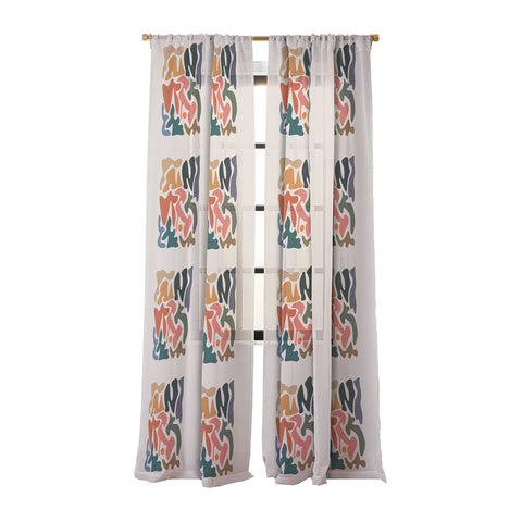 qooeea Cay Sheer Window Curtain