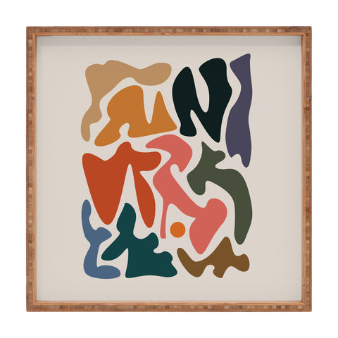 qooeea Cay Square Tray