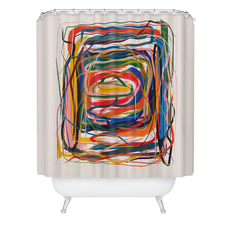 qooeea Nest qooeea Shower Curtain